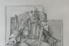 Portrait of the artist, Alan Slater